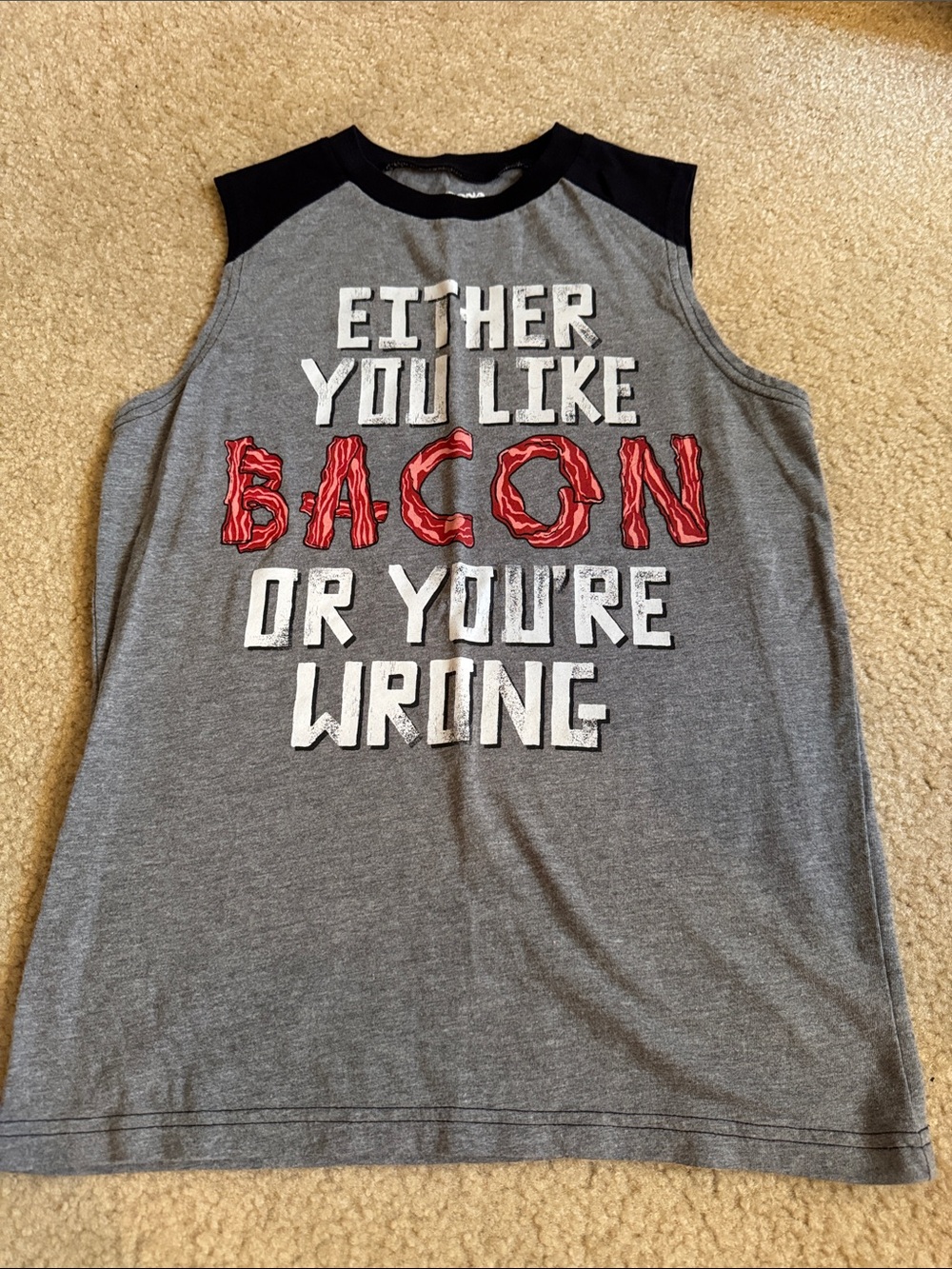 BIG BOYS - Funny Sleeveless Tank - Size L 14-16